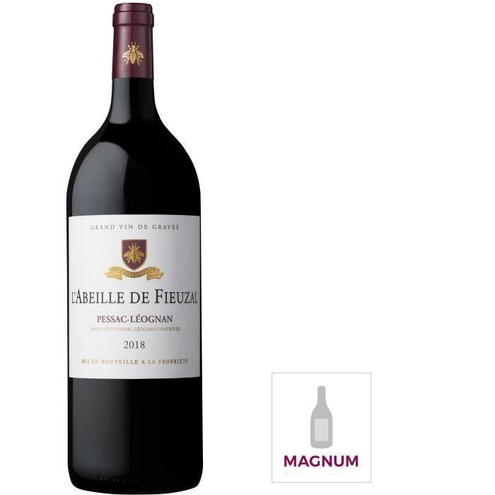 Magnum L'Abeille de Fieuzal 2018 Pessac-Léognan - Vino tinto Burdeos