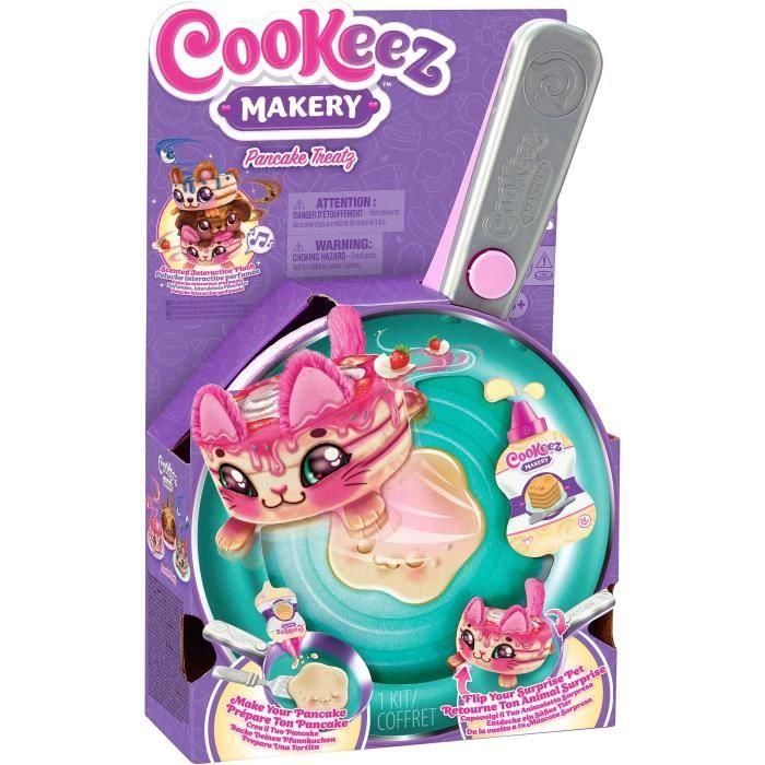 MOOSE Cookeez Makery - Sartén Mágica con Peluche Interactivo Sorpresa y Perfumado - Edad +5 años