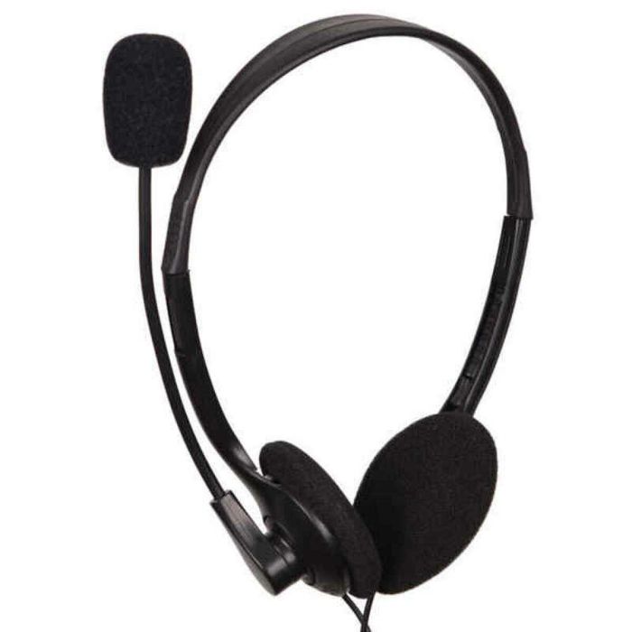 Gembird MHS-123 Auriculares Diadema Alámbrico para Llamadas y Música Negro Gembird MHS-123 Auriculares Diadema Alámbrico para Llamadas y Música Negro