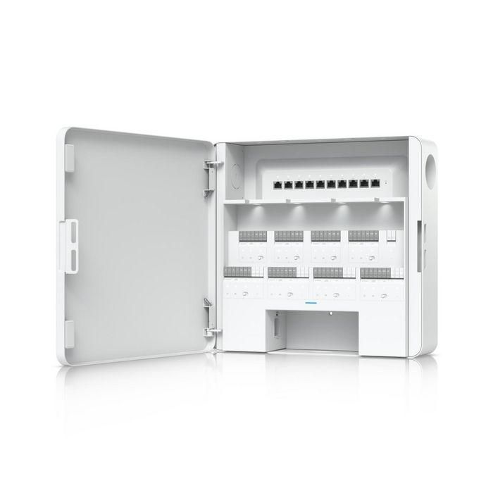Ubiquiti Enterprise Access Hub, 10x 10/100/1000 Base-T, AC/DC, 240W, 8x PoE, Control de Acceso para 8 Puertas, 379 x 355 x 105 mm 3