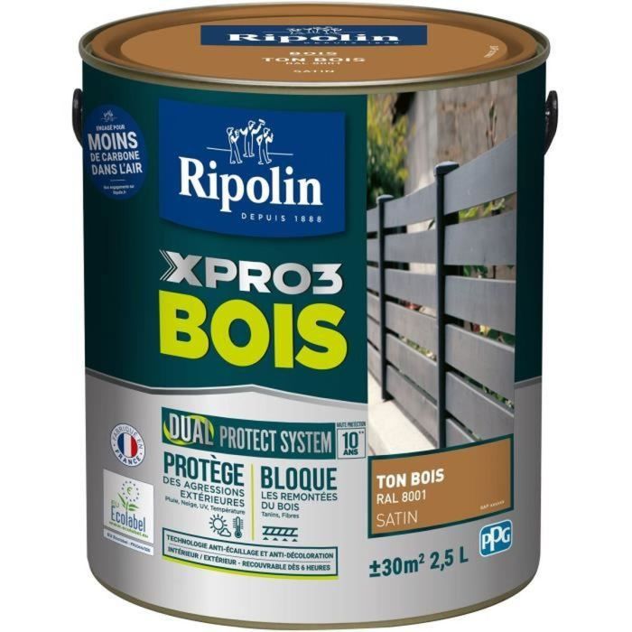 Pintura de Imprimación Ripolin Marrón Satinado