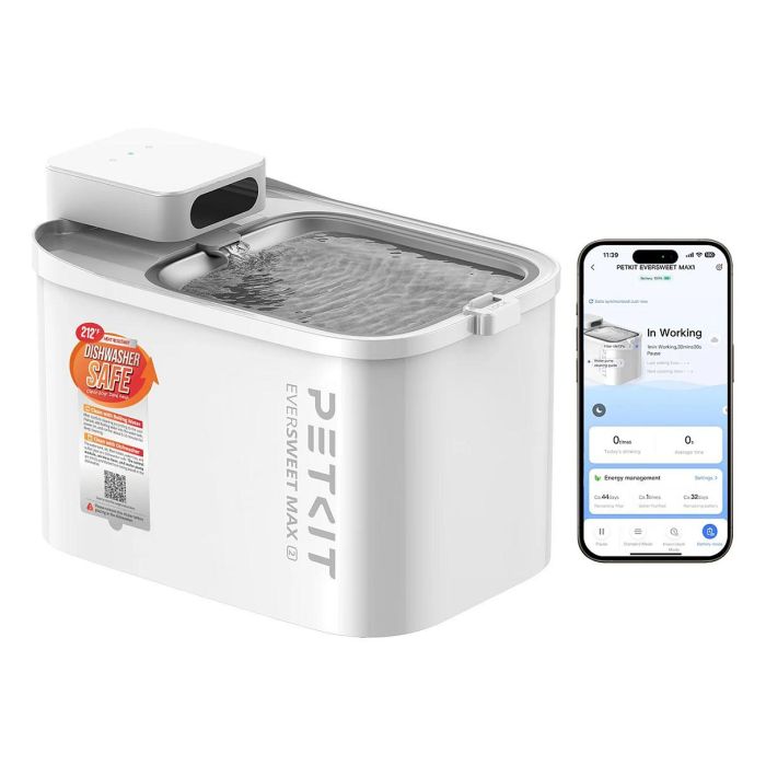 Petkit Eversweet Max UVC Bomba o Filtro de Agua para Mascotas, Modelo P41161 1