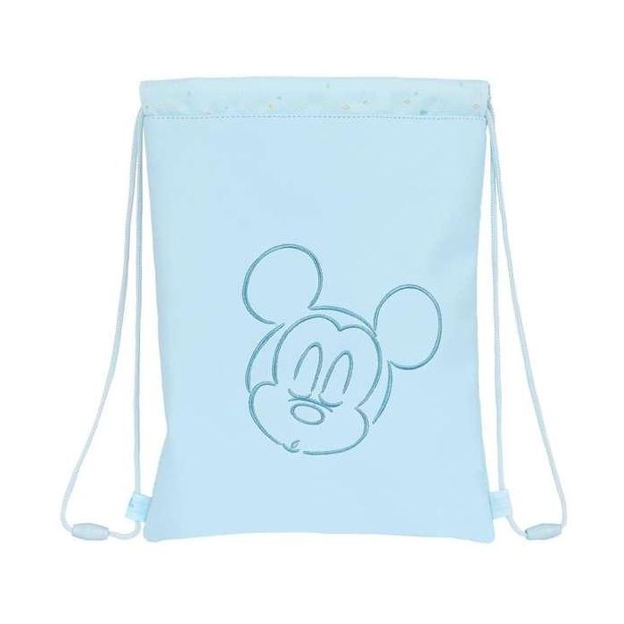 Safta Saco Plano Junior Mickey Mouse Baby Azul Claro 5