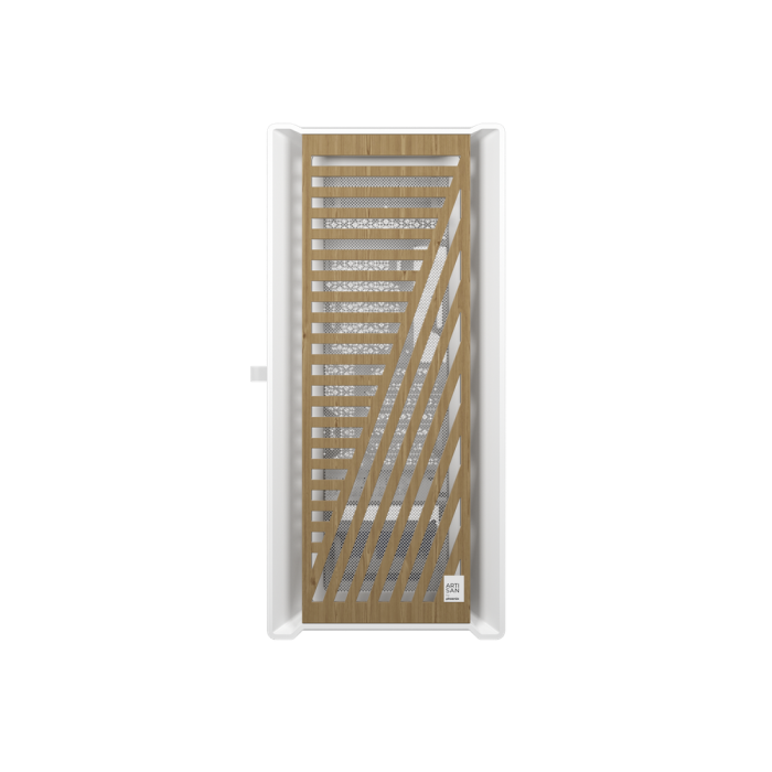 Phoenix Caja PC Gaming Artisan Noble con frontal de madera y lateral de cristal templado 2