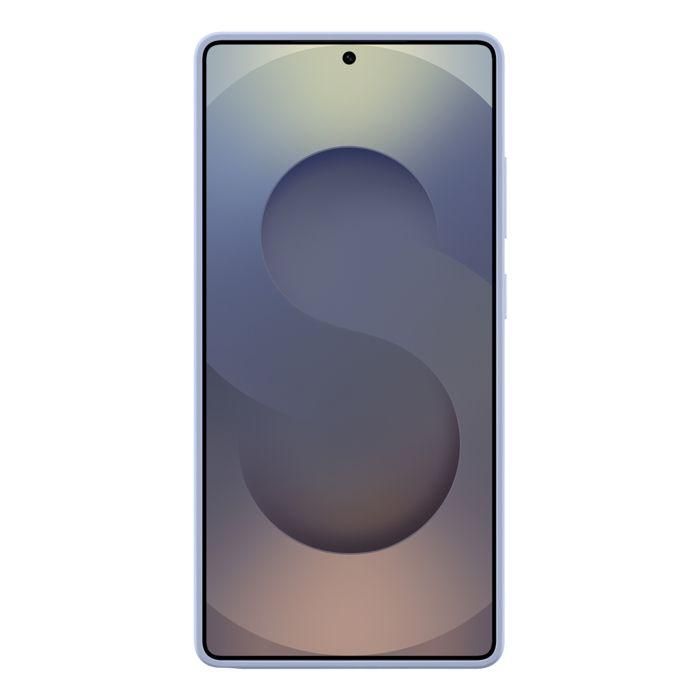 Funda de silicona azul cielo para Galaxy S25 Ultra 1 Funda de silicona azul cielo para Galaxy S25 Ultra 1