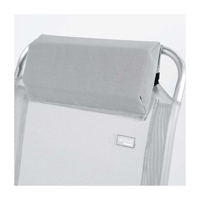 Silla camping aluminio y textileno reclinable aktive 44x55x101cm 5 Silla camping aluminio y textileno reclinable aktive 44x55x101cm 5