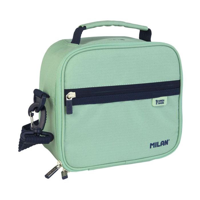 Bolsa isotérmica porta alimentos con 3 recipientes (3,5 l) serie 1918, verde milan Bolsa isotérmica porta alimentos con 3 recipientes (3,5 l) serie 1918, verde milan