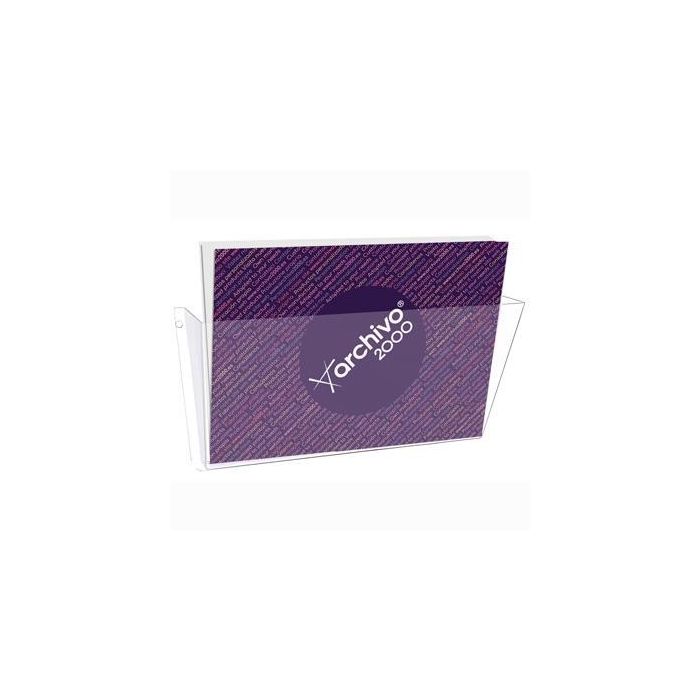 Archivo 2000 Portadocumentos Mural Con 1 Compartimento Din A4 Horizontal 80x365x180 mm Archivo 2000 Portadocumentos Mural Con 1 Compartimento Din A4 Horizontal 80x365x180 mm