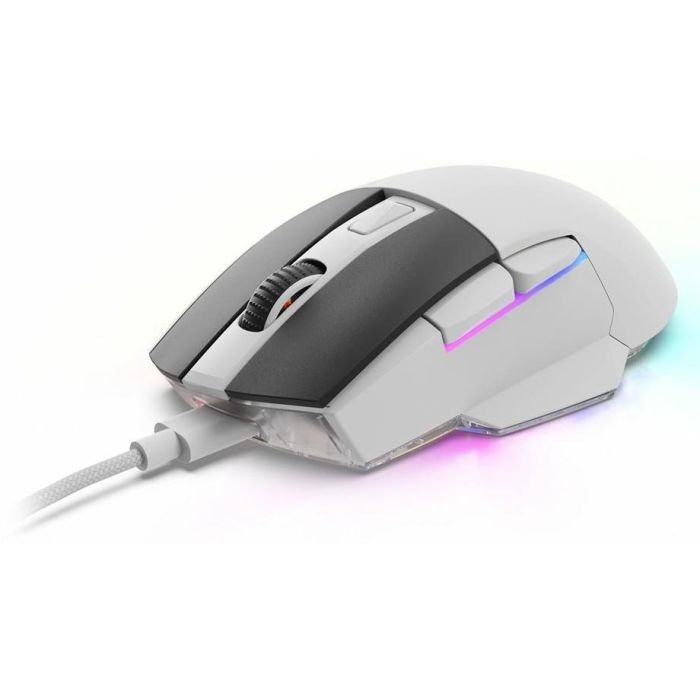 Sharkoon Ratón Gaming SGM50W Óptico 6 Botones 6.400 DPI Blanco 4