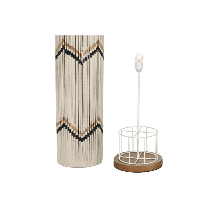 Lampara Pie Urban DKD Home Decor Crudo Bicolor 25 x 125 x 25 cm 2 Lampara Pie Urban DKD Home Decor Crudo Bicolor 25 x 125 x 25 cm 2