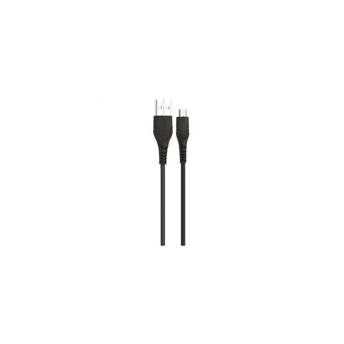 Elbe CA-1105 Cable USB a Micro USB 1.5 Metros Negro - Carga y Sincronización Elbe CA-1105 Cable USB a Micro USB 1.5 Metros Negro - Carga y Sincronización