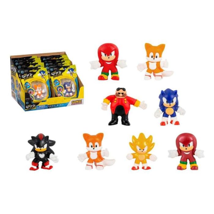 Figuras Minis Sonic Goo Jit Zu Co42751 Bandai