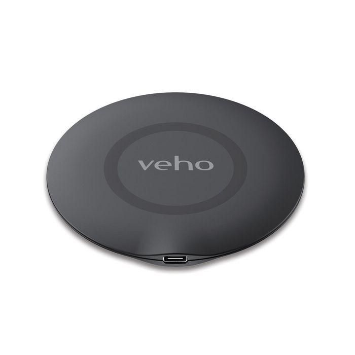 Veho DS-6 Pad de Carga Inalámbrica Qi Súper Delgado y Elegante 15W para Carga Rápida de Todos los Smartphones 4