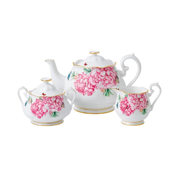 Juego 3 Piezas Té Royal Albert Juego 3 Piezas Té Royal Albert
