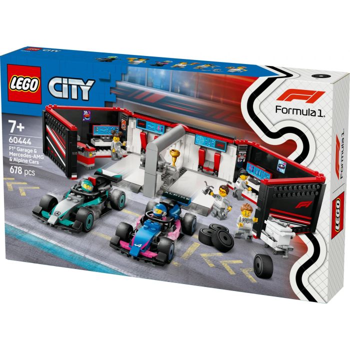 Lego Juego de Construcción Garaje Formula 1 con Coches Mercedes-AMG y Alpine - Lego City (Edad 7+ años) 7 Lego Juego de Construcción Garaje Formula 1 con Coches Mercedes-AMG y Alpine - Lego City (Edad 7+ años) 7