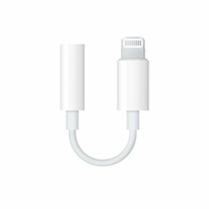 Cable Audio Jack a Lightning Apple Blanco Cable Audio Jack a Lightning Apple Blanco
