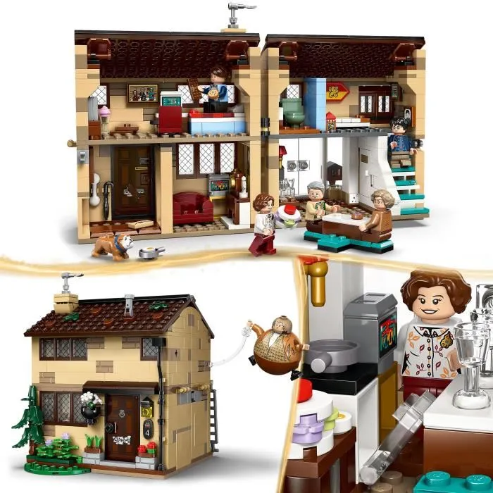 Lego Harry Potter 76451 Privet Drive: Visita de la tía Marge - Juego de construcción para niños de 8 años 2