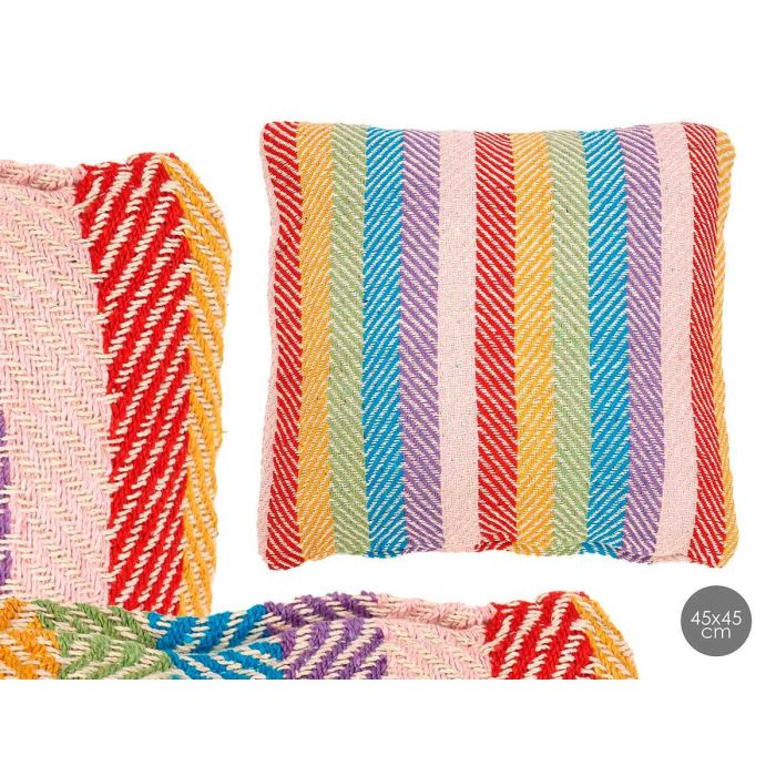 Cojin Multicolor 45 X 45 Cm Giftdecor (12 Unidades) Cojin Multicolor 45 X 45 Cm Giftdecor (12 Unidades)