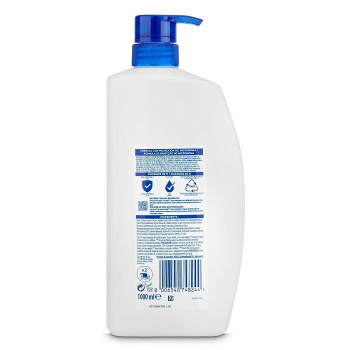 Head & Shoulders Champú Anticaspa y Acondicionador 2 en 1 Clásico para Cabello Normal, Dosificador 1000 ml 1 Head & Shoulders Champú Anticaspa y Acondicionador 2 en 1 Clásico para Cabello Normal, Dosificador 1000 ml 1
