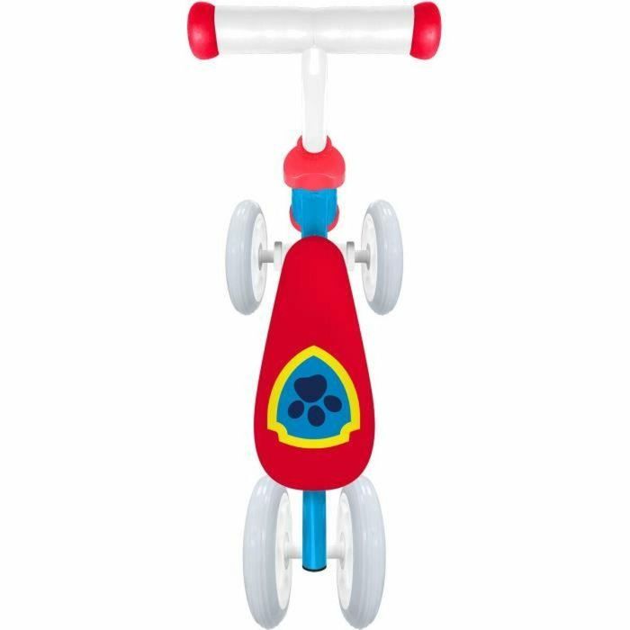 Portabicicletas sin pedales de 4 ruedas - PAW PATROL - PAT PATROUILLE - Mi primera bicicleta sin pedales Baby Walker - Azul y Rojo 2