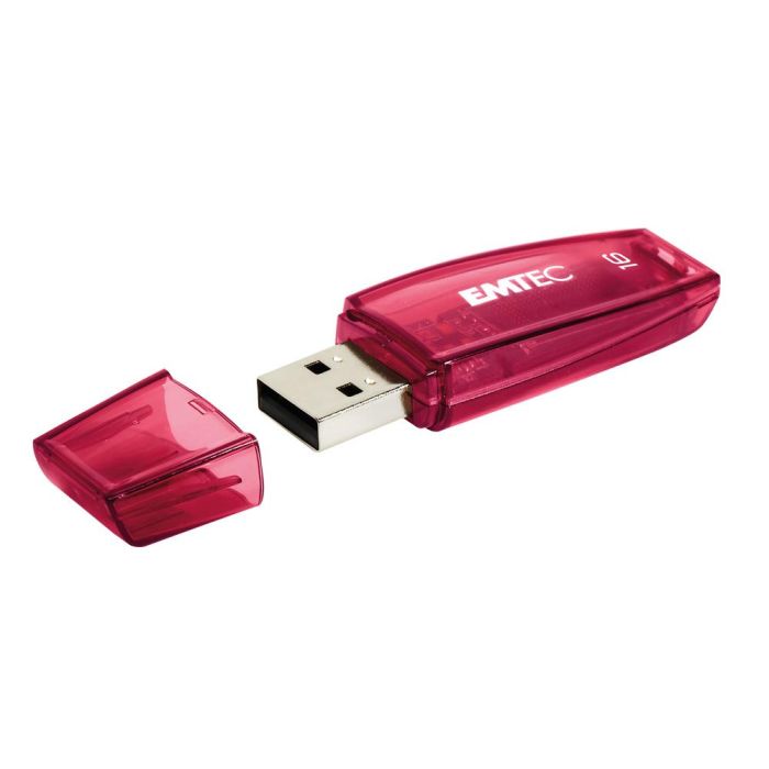 Memoria Usb Emtec Flash C410 16 grb 2.0 Rojo 1