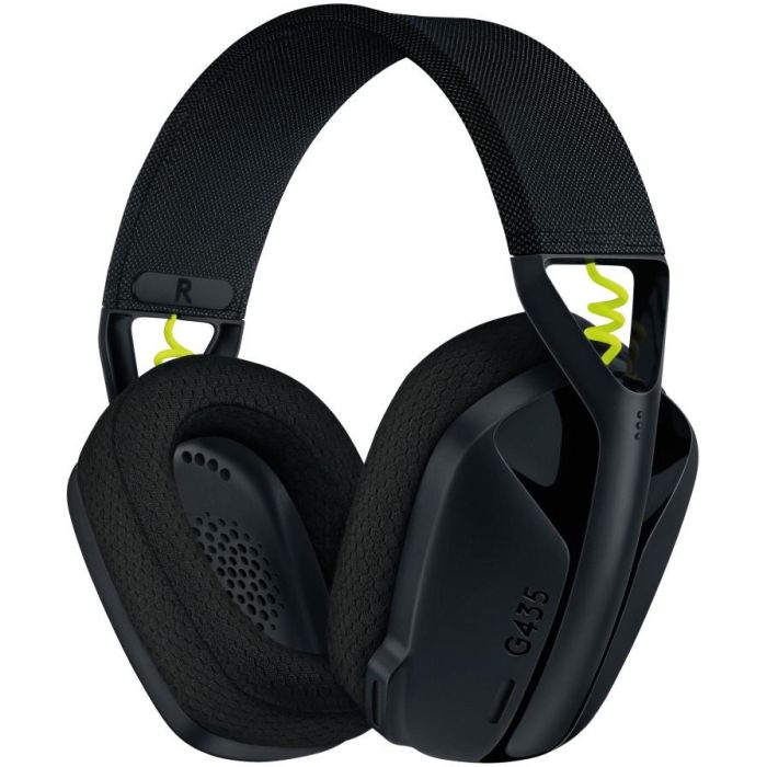 Logitech G435 Auriculares Gaming Inalámbricos LIGHTSPEED Bluetooth con Micrófono Beamforming 18h Batería 165g Negros y Amarillos 8 Logitech G435 Auriculares Gaming Inalámbricos LIGHTSPEED Bluetooth con Micrófono Beamforming 18h Batería 165g Negros y Amarillos 8