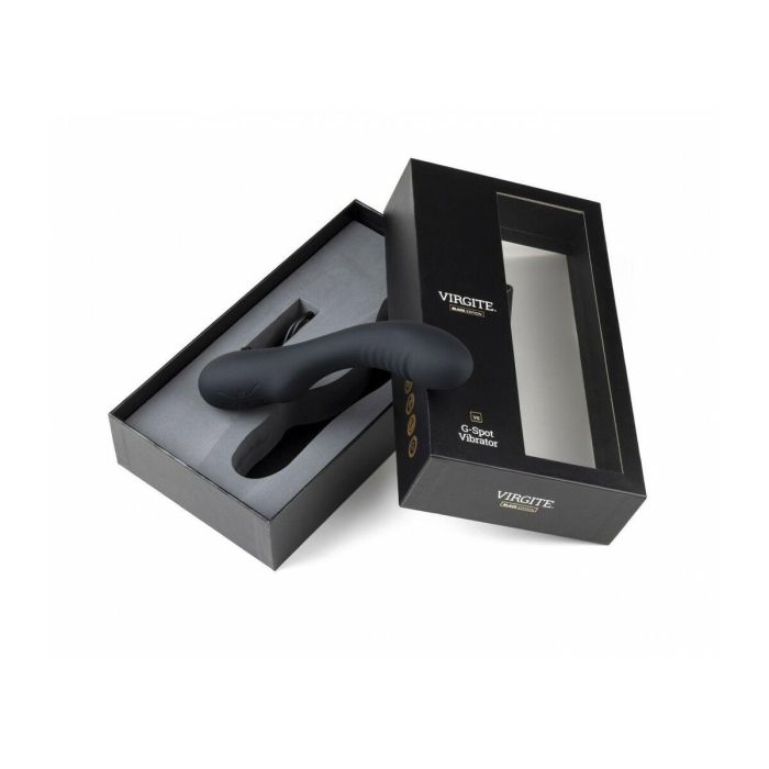 Vibrador Punto G Virgite Negro 4 Vibrador Punto G Virgite Negro 4