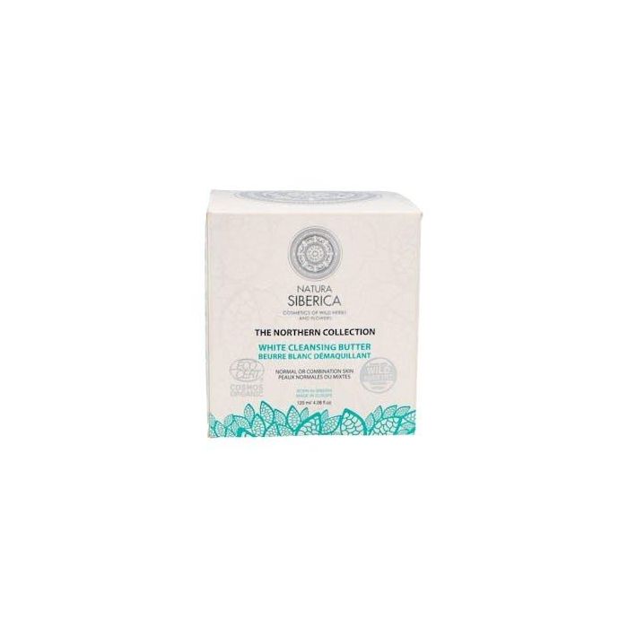 NATURA SIBERICA Northern Manteca Blanca Limpiadora Purificante y Matificante para Rostro Ecocert 120Ml