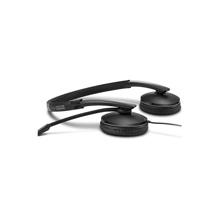 Lenovo ANC Headset Gen 2 UC Auriculares Supraaural con Cancelación Activa de Ruido, USB-C, Negro (4XD1M39029) 5