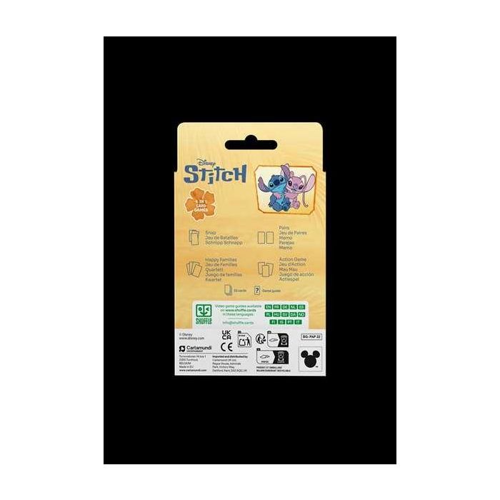 Fournier Baraja Infantil Stitch para Niños a Partir de 3 Años 8