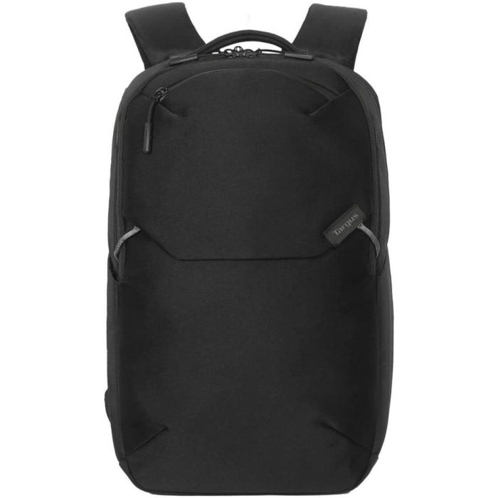 Targus Mochila Ecosmart para Portátil 16 Pulgadas, Antirobo, Hecha de Material Reciclado, Negro