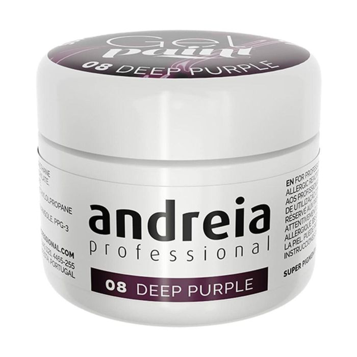 Andreia Gel Paint Deep Purple 08 4 ml