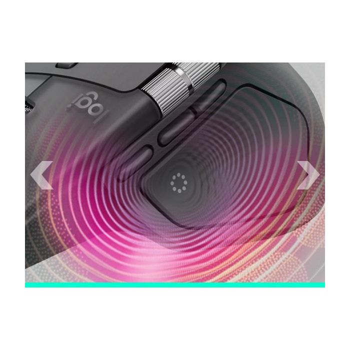 Logitech Ratón MX Master 4 for Business Graphite, Inalámbrico 2.4GHz/Bluetooth, Versión Empresarial 10