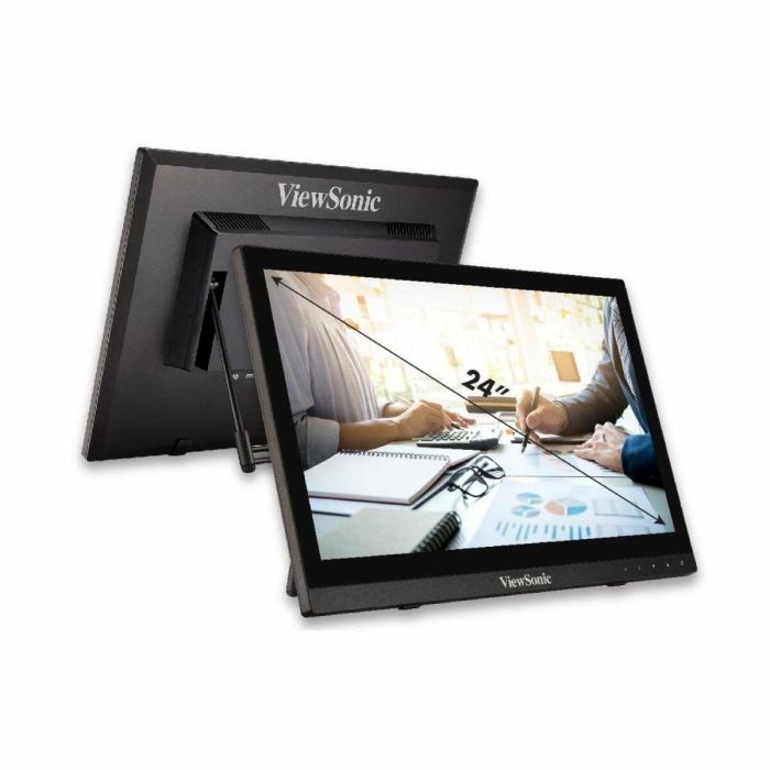 Viewsonic TD1630-3 pantalla para PC 39,6 cm (15.6") 1366 x 768 Pixeles HD LCD Pantalla táctil Multi-usuario Negro Viewsonic TD1630-3 pantalla para PC 39,6 cm (15.6") 1366 x 768 Pixeles HD LCD Pantalla táctil Multi-usuario Negro