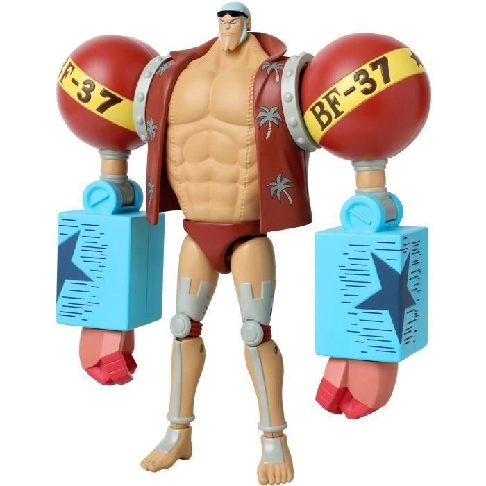 Figura Anime Heroes - Bandai - One Piece - Franky - 17 cm 5 Figura Anime Heroes - Bandai - One Piece - Franky - 17 cm 5