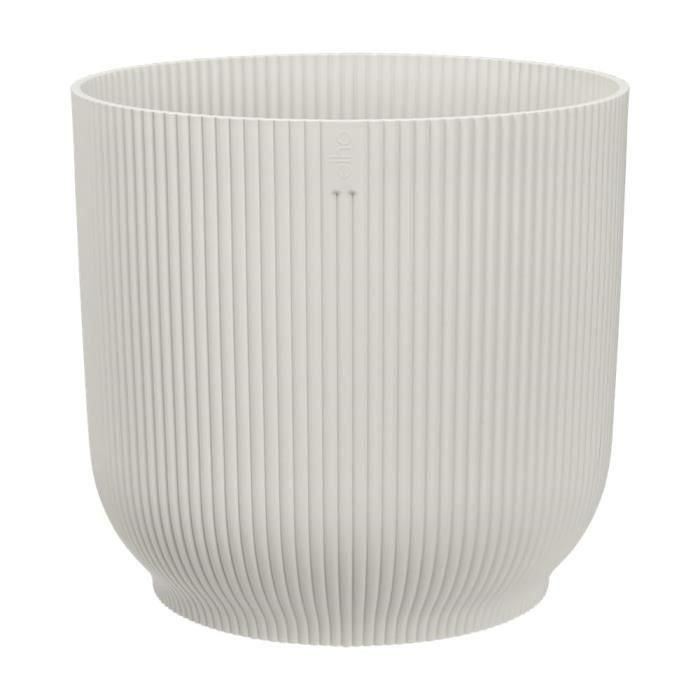 ELHO Vibes Fold Macetero redondo Ruedas 35 - Blanco - Ø 35 x H 32 cm - interior - 100% reciclado 1 ELHO Vibes Fold Macetero redondo Ruedas 35 - Blanco - Ø 35 x H 32 cm - interior - 100% reciclado 1