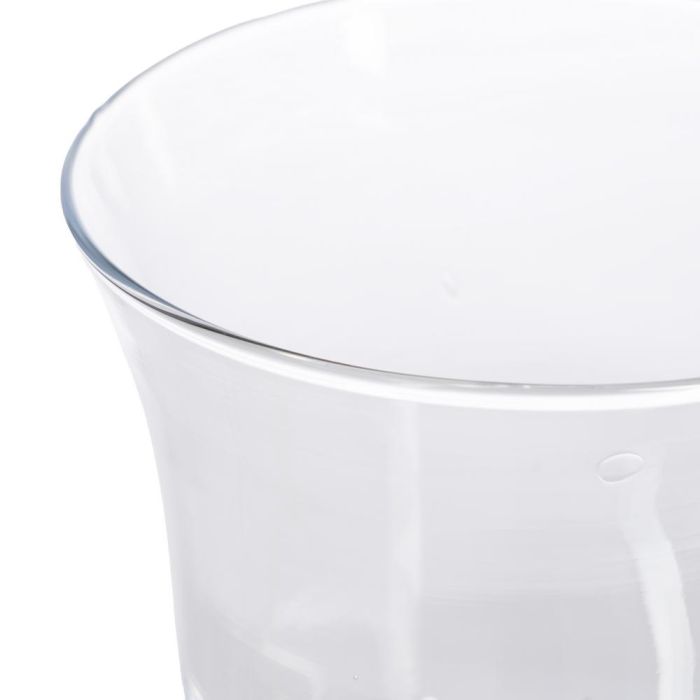 Copa Decoración Transparente Cristal 14 X 14 X 18 cm