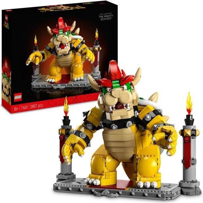 LEGO 71411 Super Mario El Poderoso Bowser - Figura Kit de Construcción Coleccionable