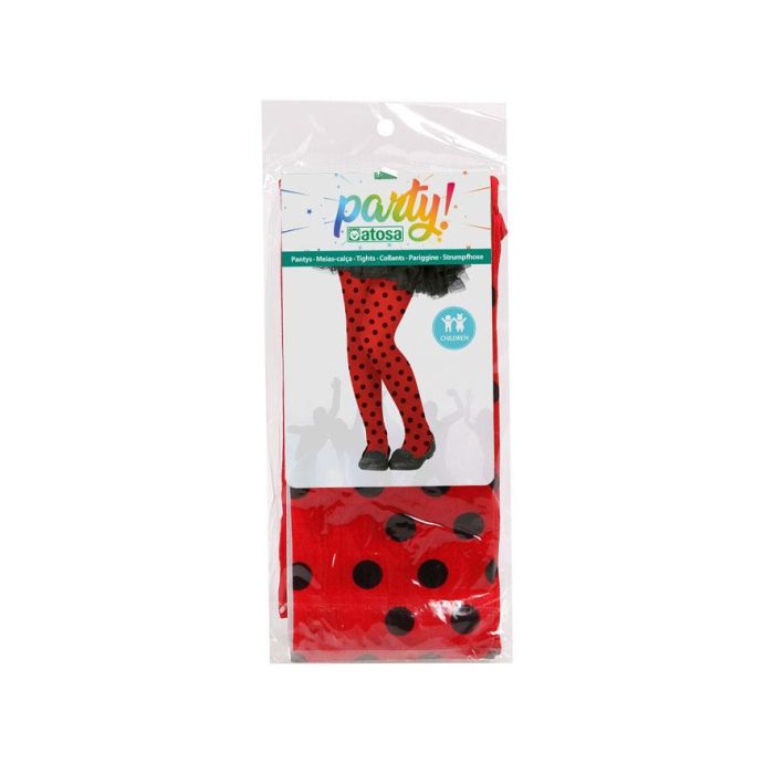 Pantys con lunares para niña - Accesorio para disfraces de flamenca, Minnie Mouse o looks retro 1 Pantys con lunares para niña - Accesorio para disfraces de flamenca, Minnie Mouse o looks retro 1