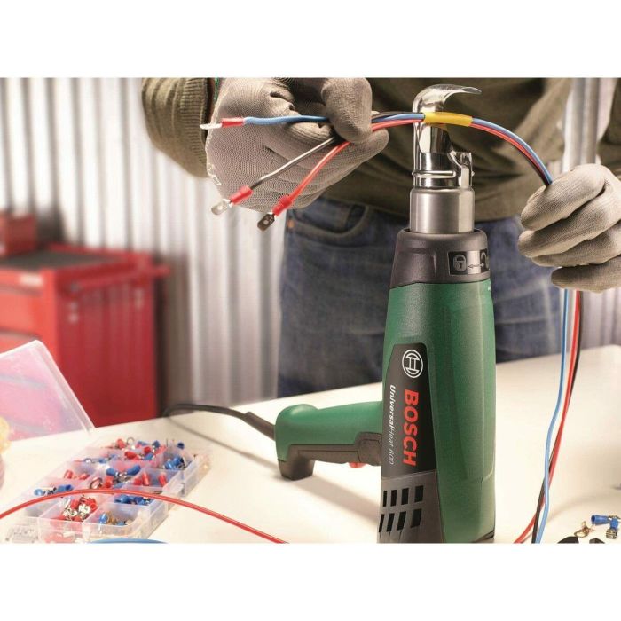 Bosch Universal Heat 600 Pistola de calor con 2 boquillas adicionales, escudo térmico extraíble y calentamiento rápido 3 Bosch Universal Heat 600 Pistola de calor con 2 boquillas adicionales, escudo térmico extraíble y calentamiento rápido 3