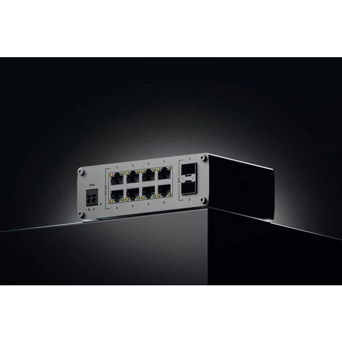 Teltonika Networks TSW200 PoE+ switch x8 ethernet ports, x2 SFP ports, without PSU including din rail 5 Teltonika Networks TSW200 PoE+ switch x8 ethernet ports, x2 SFP ports, without PSU including din rail 5