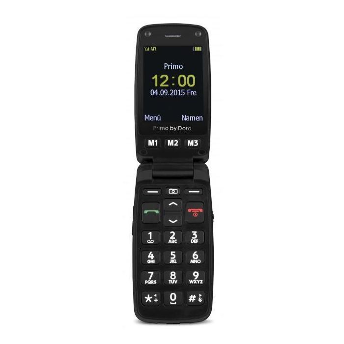 Primo 406 by Doro silver black 0 Primo 406 by Doro silver black 0