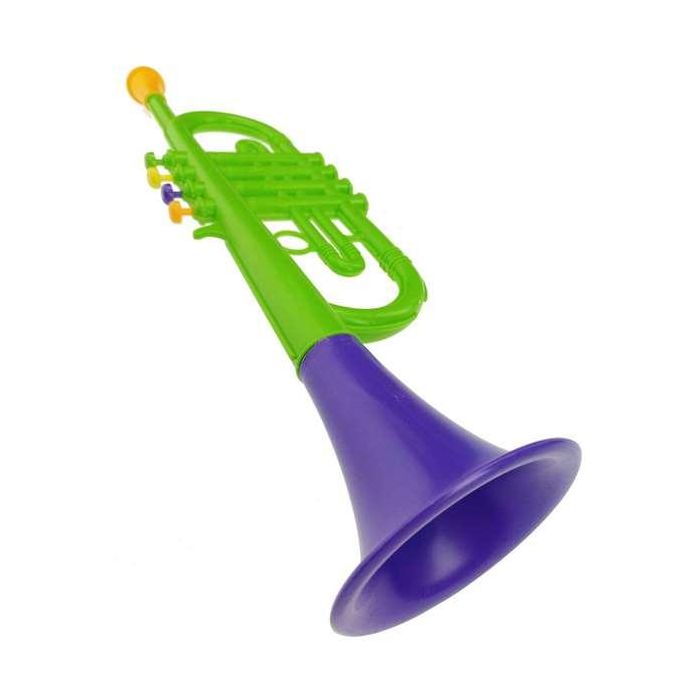 Trompeta 4 pistones 41 cm, en bolsa y pest 2