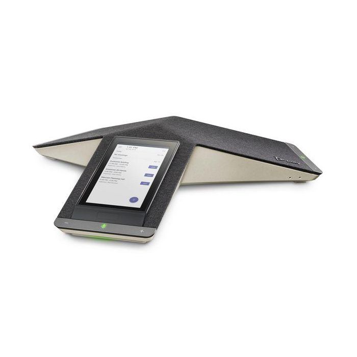 HP Poly Trio C60 Teléfono IP de Conferencias Microsoft Teams, PoE, WiFi, Bluetooth, Pantalla Táctil 5" (Sin Fuente Alimentación) 7