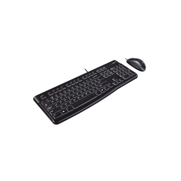 LOGITECH TECLADO + RATON MK120 optico usb 2.0 negro 2