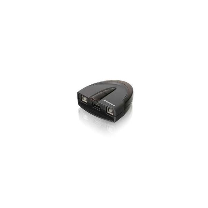IOGEAR 2 Ports, 1 x USB A, 2 x USB B, 480Mbps, PCs/Mac, LEDs IOGEAR 2 Ports, 1 x USB A, 2 x USB B, 480Mbps, PCs/Mac, LEDs