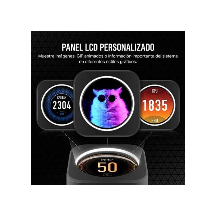 Venti. Cpu Corsair Icue H150I Elite Lcd Xt CW-9060075-WW 2 Venti. Cpu Corsair Icue H150I Elite Lcd Xt CW-9060075-WW 2