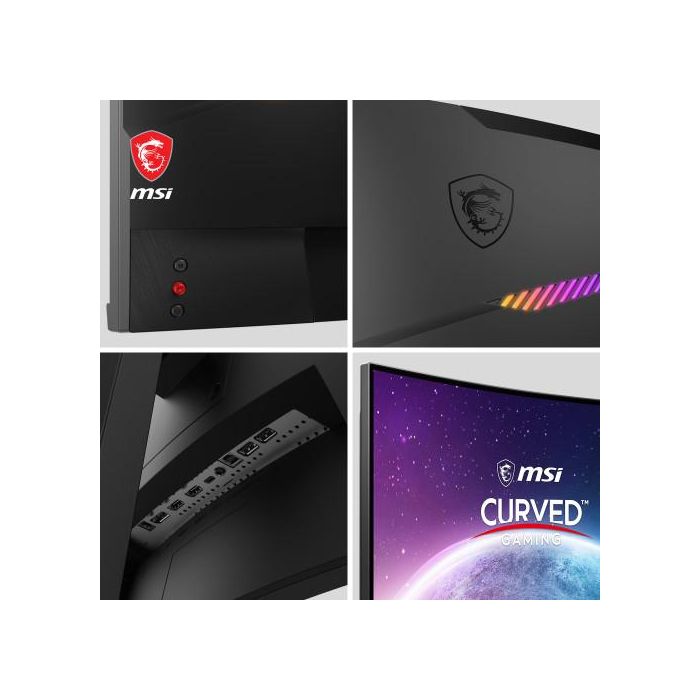 Msi Monitor Gaming MAG 275CQRF 27 Pulgadas Curvo IPS 170Hz WQHD 1ms Negro