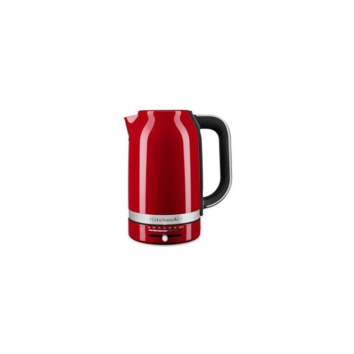 Kitchenaid Hervidor de Agua 5KEK1701 Rojo con Calentamiento Preciso y Temperatura Variable de 50°C a 100°C, Gran Tamaño 0 Kitchenaid Hervidor de Agua 5KEK1701 Rojo con Calentamiento Preciso y Temperatura Variable de 50°C a 100°C, Gran Tamaño 0