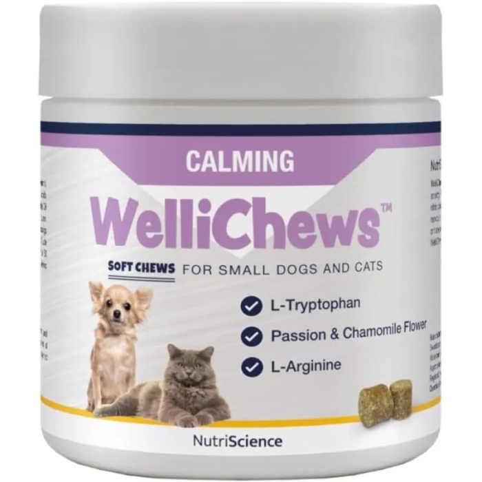 Wellichews Calma Perro-Gato Pequeño 120U 123.4 gr